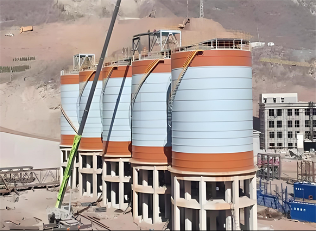 维西高架钢板仓